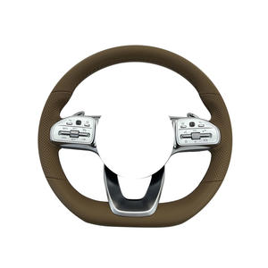 สำหรับ <span class=keywords><strong>Mercedes</strong></span> Benz AMG พวงมาลัยคาร์บอนไฟเบอร์ C180 C200 C350 C300 <span class=keywords><strong>C250</strong></span> - Product Image 1