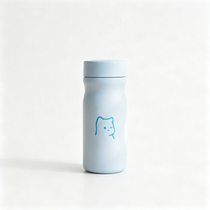 Thermos de poche mignon en forme d'ours de 360 ml, en acier inoxydable 304, mini bouteille d'eau isolée sous vide, tasse à café portable pour filles - Product Image 3