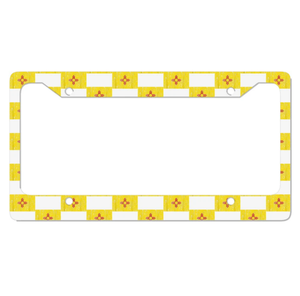 <span class=keywords><strong>Plaque</strong></span> <span class=keywords><strong>d</strong></span>'<span class=keywords><strong>immatriculation</strong></span> <span class=keywords><strong>de</strong></span> voiture en métal personnalisée avec le design du drapeau <span class=keywords><strong>de</strong></span> l'État du Nouveau-Mexique, fabrication américaine, matériau <span class=keywords><strong>de</strong></span> haute qualité, <span class=keywords><strong>d</strong></span>écoration <span class=keywords><strong>de</strong></span> voiture - Product Image 2