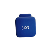 Haltères à tête carrée de logo personnalisable de ventes directes d'usine pour les poids libres d'équipement de forme physique de ménage commercial