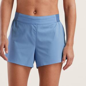 Shorts Deportivos de Cintura Alta 2 en 1 con Estampado de Camuflaje, para Hacer Ejercicio, para Maternidad, con Efecto Push-Up, de 4 Pulgadas, Forrados, para Correr, para Mujer - Product Image 3
