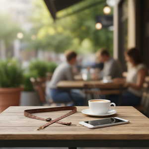 Tracolla per cellulare Z Crossbody da 2-2,5 cm con motivi e ganci in metallo per donna - Product Image 2