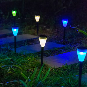 Lampes LED d'extérieur solaires Lumière de jardin étanche pour le chemin Cour Villa <span class=keywords><strong>Gazebo</strong></span> Lumières enterrées <span class=keywords><strong>Lampe</strong></span> de pelouse de décoration de jardin <span class=keywords><strong>solaire</strong></span> - Product Image 1