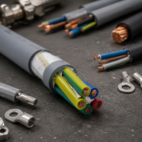 Câble d'alimentation flexible en PVC ALGEFLEX-MV100 avec conducteur en cuivre pour usage électrique général et industriel