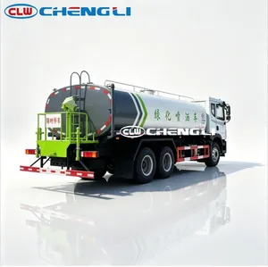 Camion arroseur multifonctionnel Dongfeng 6×4 19,7 m³ avec canon à eau haute pression de 30 m pour le lavage des routes municipales - Product Image 5