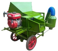 Décortiqueuse de riz, blé, soja, maïs, machine à battre le riz et les graines de tournesol, batteuse automatique à alimentation complète
