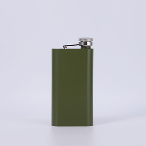 Flasque à <span class=keywords><strong>alcool</strong></span> en acier inoxydable de 8 oz avec logo personnalisé - Product Image 4