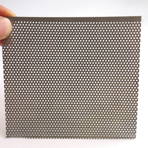 En stock, tôle perforée en acier inoxydable 304 avec trous ronds, service de soudage disponible, épaisseur et dimensions personnalisables - Product Image 2