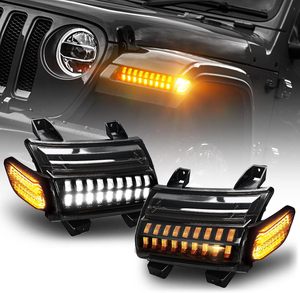 Luces LED con Marcador Lateral de Repuesto para Modelos Sahara, <span class=keywords><strong>Rubicon</strong></span>, High Altitude 2018-<span class=keywords><strong>2022</strong></span> - Product Image 2