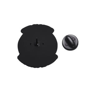 Sming pimleri Pizza diyet parçası değildir emaye Pin karikatür erkekler doktor sağlıklı diyet Metal broş yaka rozeti takı - Product Image 4