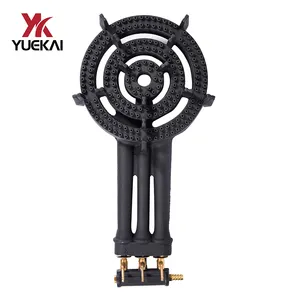 Rust Proof cheap cast iron gas burner gas cooker burner parts cast iron burner with high pressure in kitchen