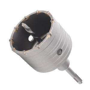 Broca de Corona de 30 mm <span class=keywords><strong>para</strong></span> <span class=keywords><strong>Perforar</strong></span> Paredes de Hormigón, Orificios <span class=keywords><strong>para</strong></span> Aires Acondicionados, Sierra Perforadora con Juego de Brocas SDS PLUS de 200 mm - Product Image 1