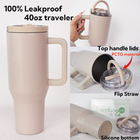 Thermos à double paroi en acier inoxydable 18/8 de 1200 ml avec poignée, personnalisable avec logo, vente en gros