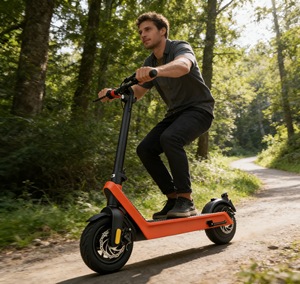 Trottinette électrique X9 professionnelle étanche pour le dropshipping en Chine, nouvelle énergie, voyage écologique, longue autonomie, idéale pour les trajets quotidiens - Product Image 2
