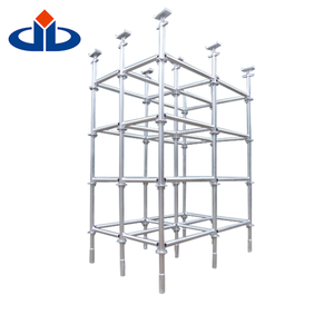 International Standards Layher Ringlock Scaffolding System Q235 Hot <b>Dipped</b> Galvanized Steel Ring Lock Scaffolding - Product Image 5
