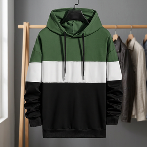 Sudadera con Capucha Unisex de Felpa, Corte Regular, Tejida, Informal, para Invierno, con Estampado Digital, Ecológica, con Bolsillo y Manga Larga - Product Image 2