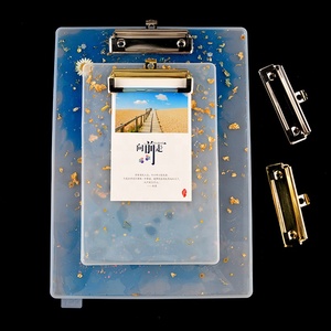 Tự Làm Tập Tin Thư Mục Clip Hình Chữ Nhật Silicone Khuôn Cho Epoxy Nhựa UV Craft Handmade Công Cụ Phụ Kiện Máy Tính Xách Tay Khuôn - Product Image 4