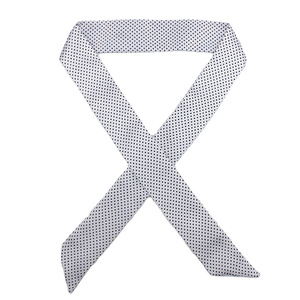 Hijab in Seta Medinah con Stampa Digitale per Donne, Sciarpa 90*4 cm - Product Image 1