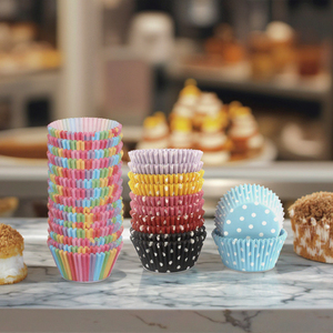 Emballage de muffin sulfurisé de qualité alimentaire professionnel tasses de cuisson <span class=keywords><strong>Mini</strong></span> <span class=keywords><strong>papier</strong></span> Cupcake doublures gâteau outils <span class=keywords><strong>moule</strong></span> pour l'utilisation du savon - Product Image 1