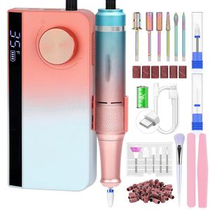 2024 nuevo taladro eléctrico para uñas: 2024 hermoso taladro para uñas de color degradado 35000RPM Kit de taladro para uñas - Product Image 2