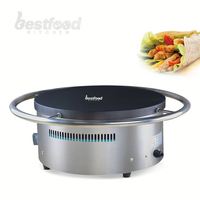 Nouvelle machine à crêpes et à gaufres électrique automatique à haute productivité, best-seller professionnel