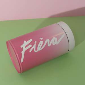 110*200 grandes boîtes à thé imprimées personnalisées de cylindre 400g 500g vente en gros boîtes vides en métal vides rondes en aluminium pour les grains de café <span class=keywords><strong>rose</strong></span> - Product Image 2