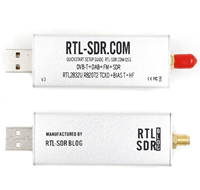 Kit récepteur SDR TCXO haute précision 1PPM (RTL-SDR V3, R820T2, RTL2832U) - Gamme de fréquences de 0,1 MHz à 1,7 GHz
