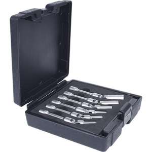 KS TOOLS-500,7320 Juego de llaves giratorias de bujía incandescente, largas (6 piezas), 3/8 '' - EAN 4042146227749 JUEGO DE MOTOR Y DISTRIBUCIÓN - Product Image 5