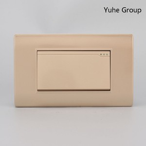 Interruptor de Pared Moderno de 3 Botones con Control Táctil, 16A 250V, Metálico, Minimalista, IP20 - Product Image 2