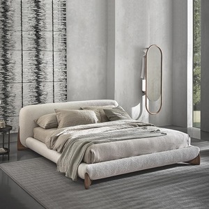 <span class=keywords><strong>Letto</strong></span> <span class=keywords><strong>in</strong></span> <span class=keywords><strong>velluto</strong></span> di agnello stile moderno semplice per la camera da <span class=keywords><strong>letto</strong></span> principale con crema <span class=keywords><strong>letto</strong></span> <span class=keywords><strong>matrimoniale</strong></span> <span class=keywords><strong>letto</strong></span> di lusso leggero - Product Image 5