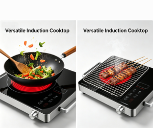 Vente Flash - Stock Disponible - Cuisinière Infrarouge 1800W, 220-240V, Commande par Bouton Rotatif, <span class=keywords><strong>Plaque</strong></span> de Cuisson Électrique pour Tous Types de Cuisson et Barbecue - Product Image 5