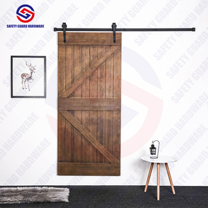ระบบบานเลื่อนประตูไม้บานเลื่อนคู่ประตูบานเลื่อนอุปกรณ์เสริมจาก USA - Product Image 2