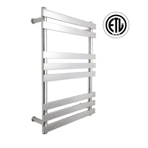 Bathroom Wall Mounted Towel Warmer Rack 120 V Hardwired 304 Stainless Steel Electric Towel Rack Warmer