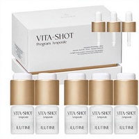 Ampoule Éclaircissante et Blanchissante à l'Acide Hyaluronique et Vitamine C Stabilisée pour l'Éclat du Teint – Liquide Non Gras K-Beauty pour Soin de la Peau