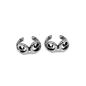 yunnique Lovers Geometric Stainless Steel Clip On <b>Earrings</b> For No <b>Piercing</b> Gift Jewelry - Product Image 1