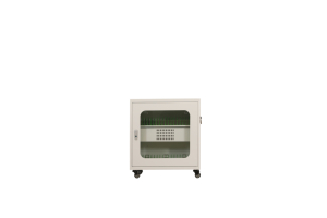 Armoire de charge pour tablettes et ordinateurs portables avec serrure électronique, ports USB, casier de rangement pour téléphones portables, construction métallique résistante à la rouille - Product Image 3