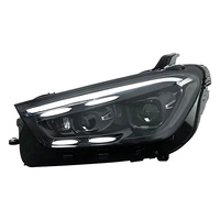 Accessoires automobiles JSL, ensemble de phares pour Mercedes Benz GLE W167 2020-2024, lentilles LED modifiées, feux de jour