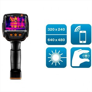 ชุดอุปกรณ์ Testo 883 - กล้องถ่ายภาพความร้อน Testo 883-1 พร้อมเลนส์ 30 และ 12 มม. เลนส์และอุปกรณ์เสริม - Product Image 3