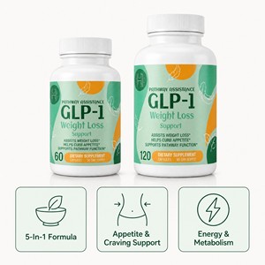 Cápsulas de GLP-1 para Apoyo en la Pérdida de Peso, Control del Apetito, Estimulante del Metabolismo, Suplemento Dietético, Marca Privada OEM - Product Image 2