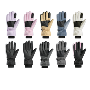 Gants d'hiver chauds pour la neige avec protection des poignets, imperméables, compatibles écran tactile, unisexes, pour le <span class=keywords><strong>ski</strong></span> - Product Image 1
