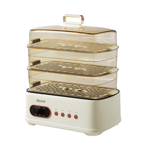 GeSet <b>Electric</b> <b>Steamer</b> 42L 4-Tier Multi-Functional Steam Hot Pot With Timer Function For Cooking And Heating - Product Image 2