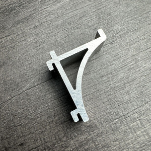 Soporte de Aluminio para Estante de Congelador, Tipo K, Clip de Aleación de Aluminio para Soporte de Estante de Refrigerador, Fácil Instalación - Product Image 1