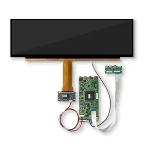 Wisecoco 4K TFTIpsスクリーンパネル14インチワイドスクリーン高解像度3840 * 1100 Lcdディスプレイモジュール