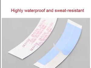 Chất lượng tốt tóc con người toupee Băng sử dụng y tế keo cho sửa chữa toupee nam giới và phụ nữ ren phía trước băng dính - Product Image 4