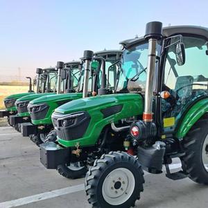Tracteur agricole 4x4 vert TT504 à haute productivité, transmission par engrenages, moteur diesel, machine agricole - Product Image 1