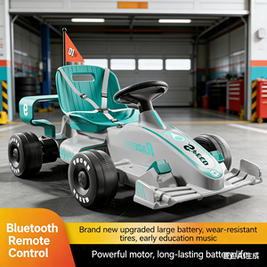 <span class=keywords><strong>Voiture</strong></span> électrique pour enfants avec pédale et volant, en ABS, 4 roues, sensation de conduite réelle, pour les enfants de 2 à 4 ans - Product Image 2