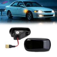 Feu de position latéral LED compatible Honda, forme de feuille, PZD0147 12V, remplacement pour Accord Civic CR-V