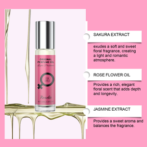 Perfume Floral en Roll-on para Mujer, Aroma Floral Natural, Fresco y Duradero, Elegante y Práctico para Uso Diario y Citas - Product Image 4