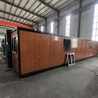 Villa mobile modulaire moderne, mini-maison préfabriquée, bureau préfabriqué, maison conteneur