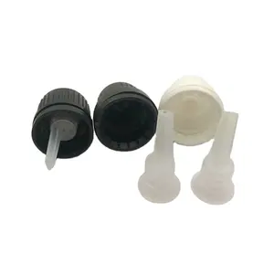 18mm 18/410 Small Plastic Tamper Evident Schraub verschluss mit Öffnungs reduzierer für ätherische Öl flaschen
